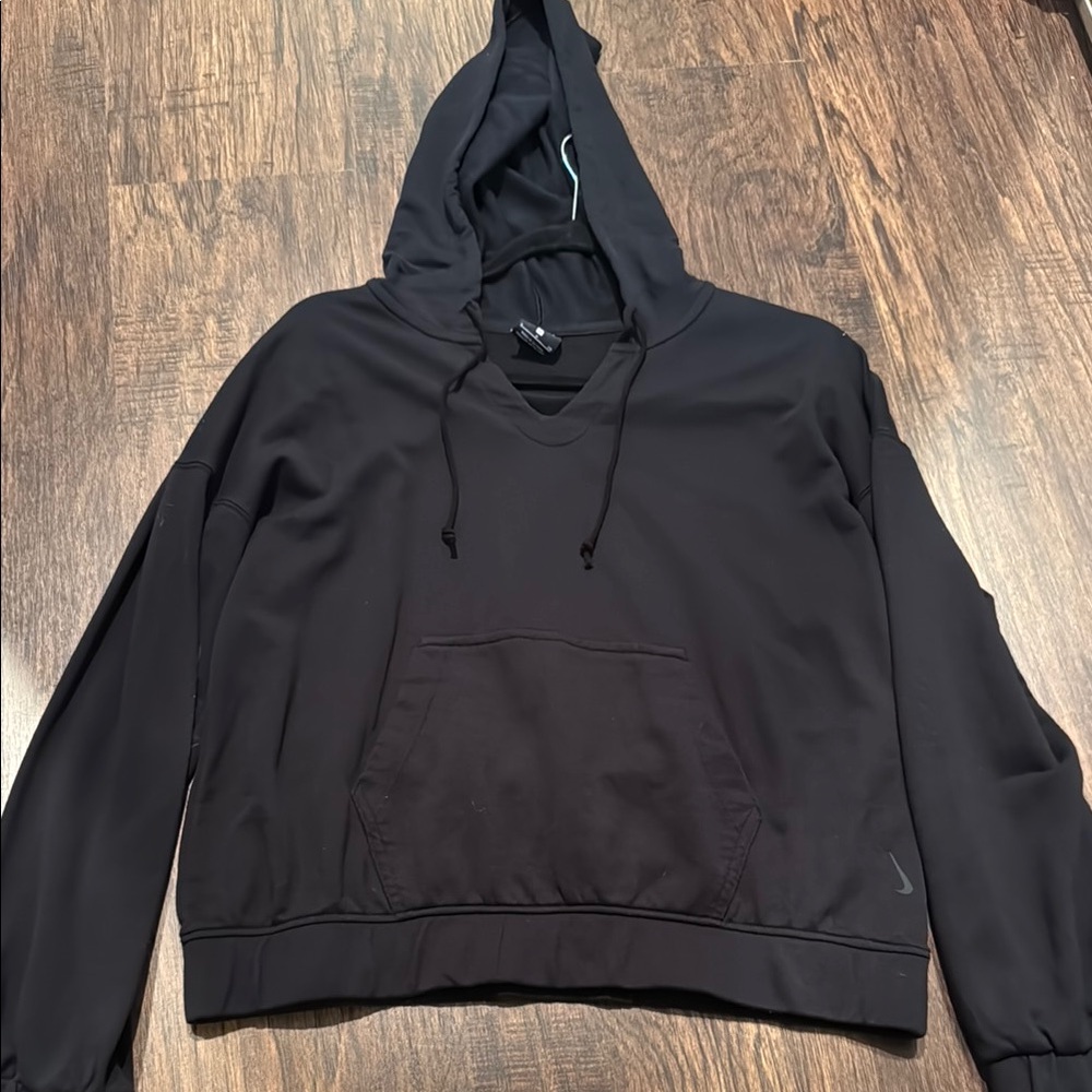 Nike black dri fit hoodie size small
